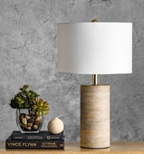 法式 灯饰 卧室房间客厅样板房软装 简约原木床头小台灯 创意个性