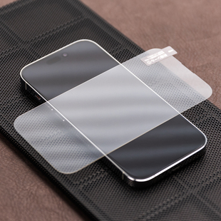0.1MM超薄16 轻电科技 15ProMax柔性高清钢化膜iPhone14Pro屏幕膜适用于苹果13 XS等