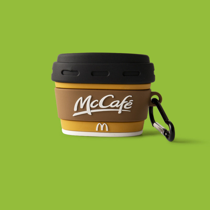 创意m咖啡杯适用airpods2保护套3代苹果无线蓝牙耳机airpodspro耳机套