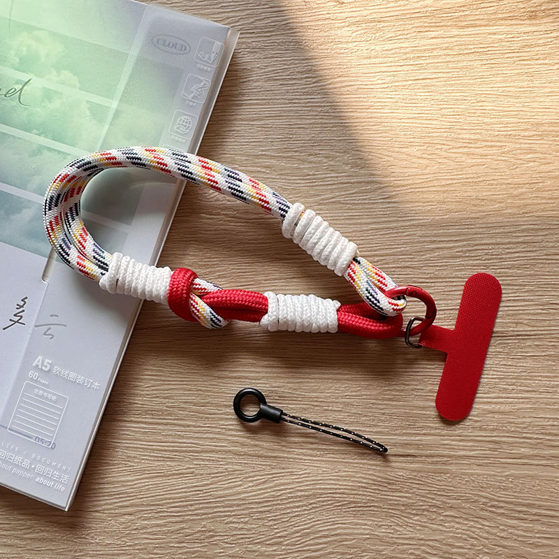 防丢绳手机壳高端贴片卡片携挂链可拆卸结实耐用户吊绳手提百搭潮