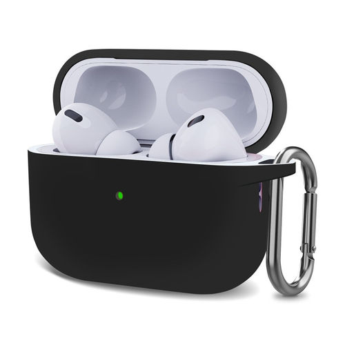 airpodsPro3保护套C口适用于苹果AirPods4硅胶耳机一体简约四代降噪连体式软壳1/2代蓝牙typec壳Pro2纯色透明