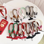 手腕挂绳短款 防丢绳便携挂链可拆卸结实耐用户外山系精致吊绳手提