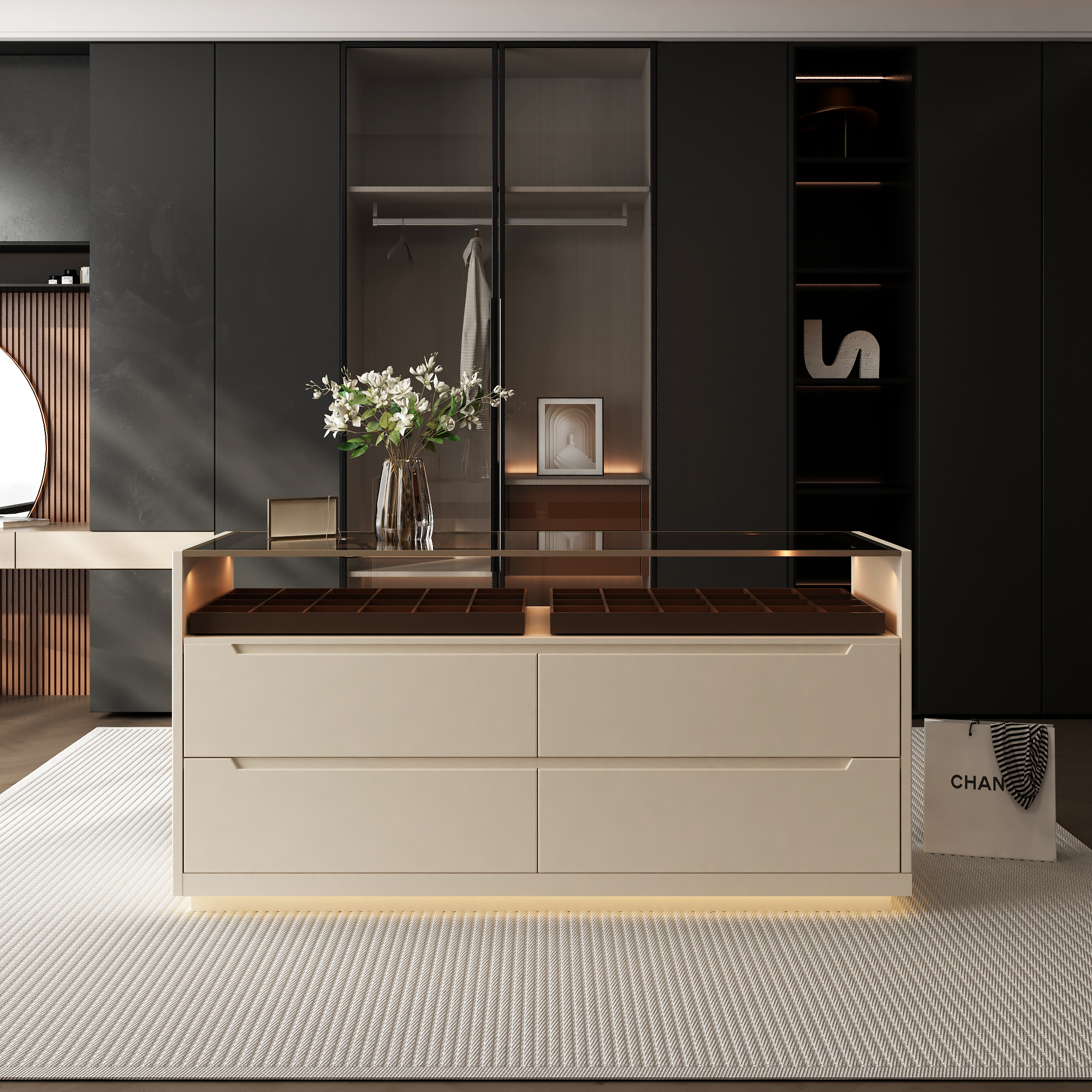 2025新款简约现代高级感斗柜