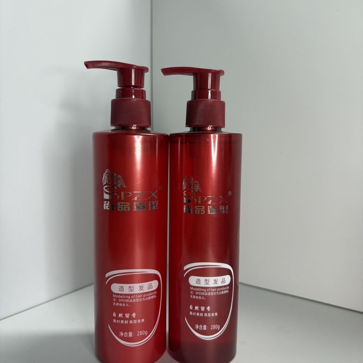 (拍1发3种)SPZX尚品造型三件套啫喱水喷雾+弹簧素+啫喱膏理发店