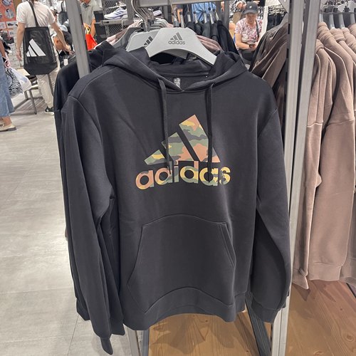 阿迪达斯男运动休闲套头衫卫衣