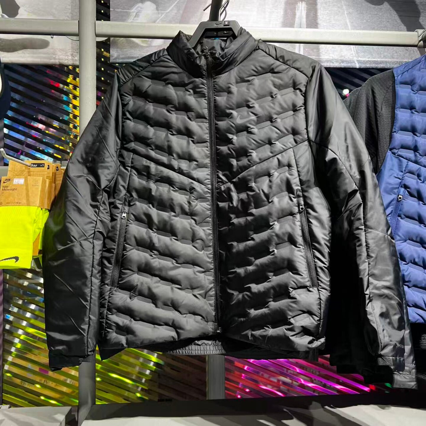 Nike耐克男子26冬季轻薄羽绒服连帽可拆卸夹克外套FB7557-010