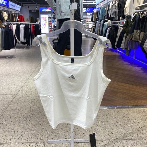 Adidas阿迪达斯背心女春季跑步健身瑜伽透气无袖T恤运动服KS0043