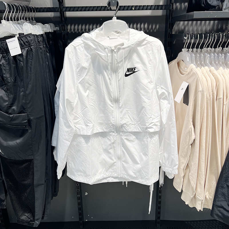 正品NIKE/耐克女子连帽薄款休闲运动风行者夹克外套AJ2982 AJ2983 运动服/休闲服装 运动茄克/外套 原图主图