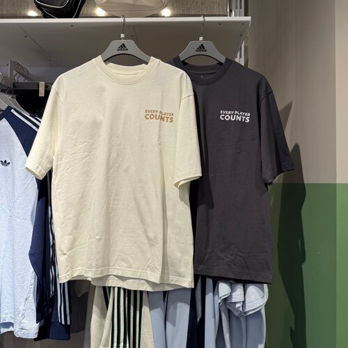 Adidas阿迪达斯男26夏季新款运动休闲简约印花宽松短袖T恤 KB4892