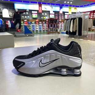 NIKE耐克男鞋2025新款SHOX R4运动跑步气柱缓震休闲鞋HQ1988-007