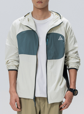 Nike耐克春夏季新款男夹克ACG户外运动休闲连帽外套IF0960-020