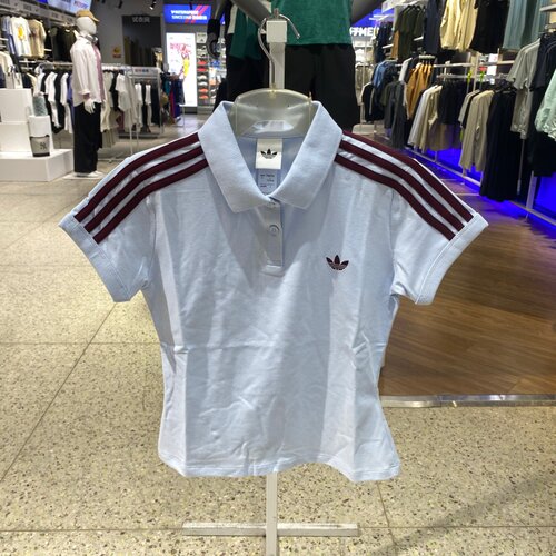 Adidas阿迪达斯三叶草女短袖T恤26夏新款运动休闲POLO衫KD3698