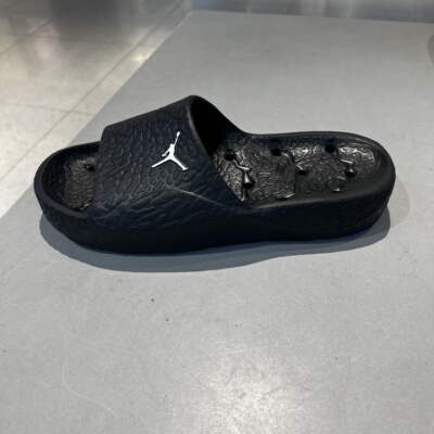 NIKE耐克男沙滩凉拖JORDAN一字拖防滑耐磨运动休闲拖鞋HQ2163-001