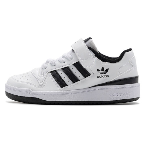 Adidas 阿迪达斯 儿童缓震舒适魔术贴中高帮运动篮球鞋 IF2651