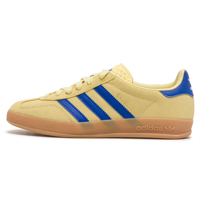 Adidas阿迪达斯三叶草男女鞋GAZELLEINDOORORI运动鞋JH5406