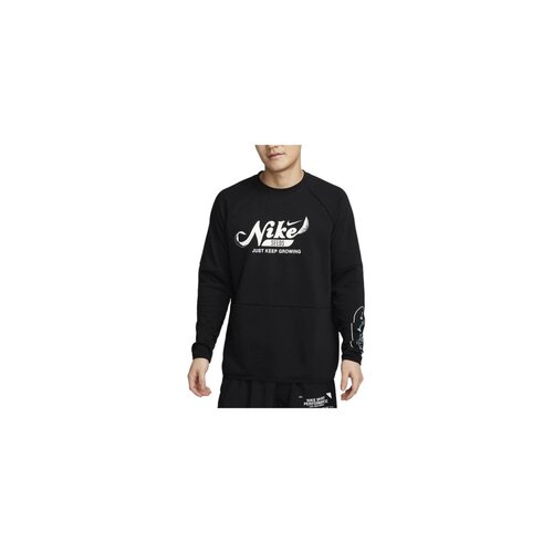 Nike耐克DRI-FIT男速干针织训练上衣春季新款圆领卫衣FN3290-010