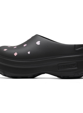 adidas阿迪达斯三叶草男女新ADIFOM厚底穆勒鞋运动休闲凉鞋KH5901