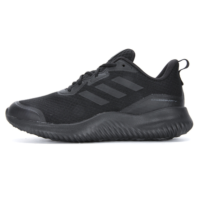 Adidas阿迪达斯ALPHACOMFY男黑武士运动鞋网面透气跑步鞋ID0351