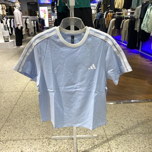 adidas阿迪达斯女短袖26夏季休闲运动服跑步半袖T恤KX2748