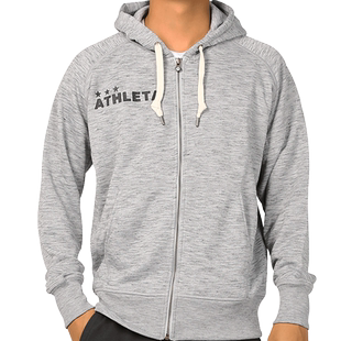 ATHLETA阿仕利塔运动卫衣秋季连帽拉链休闲训练外套夹克运动服