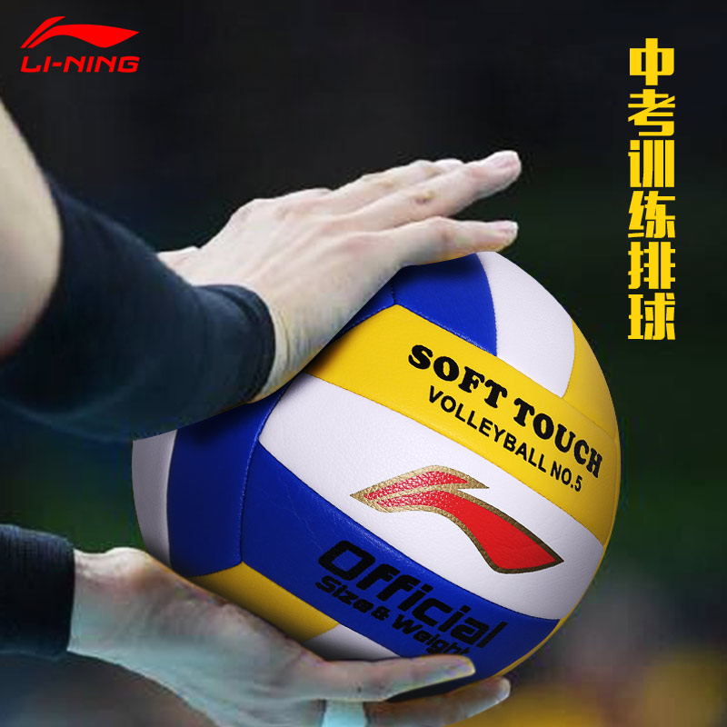 李宁排球中考学生专用5号4硬排气