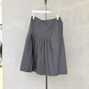 女士百褶裙半身裙女显瘦A字裙潮3735 ph23时尚 欧洲站2025秋季 新款