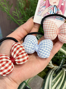 芒果可爱女蝴蝶结发绳扎头儿童宝宝不伤发皮筋发圈头绳头饰饰品mg