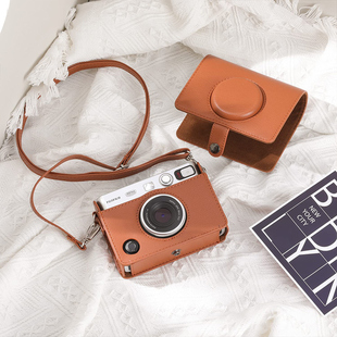 41斜挎皮套保护套复古风便捷 适用拍立得相机包单肩富士EVO SQ1
