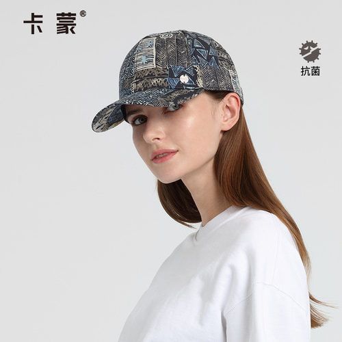 卡蒙日系手绘印花休闲显瘦棒球帽