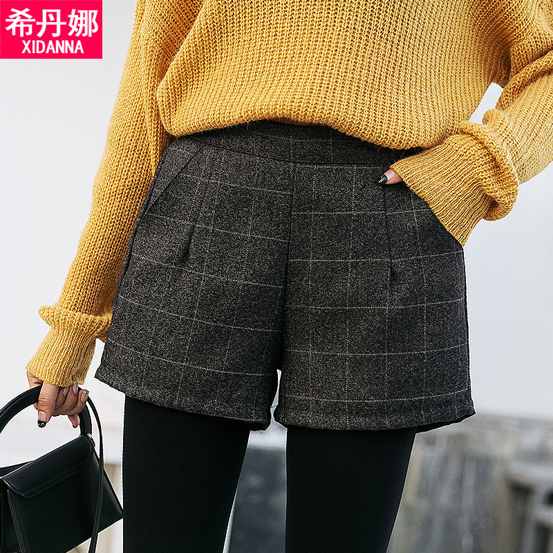 ¸ñ×ÓÃ«ÄØ¶Ì¿ãËɽô¸ßÑüÏÔÊݵ¯Á¦ÐÝÏмòÔ¼À«ÍÈ2018Çﶬ¼¾´óÂëÅÖº«°æ
