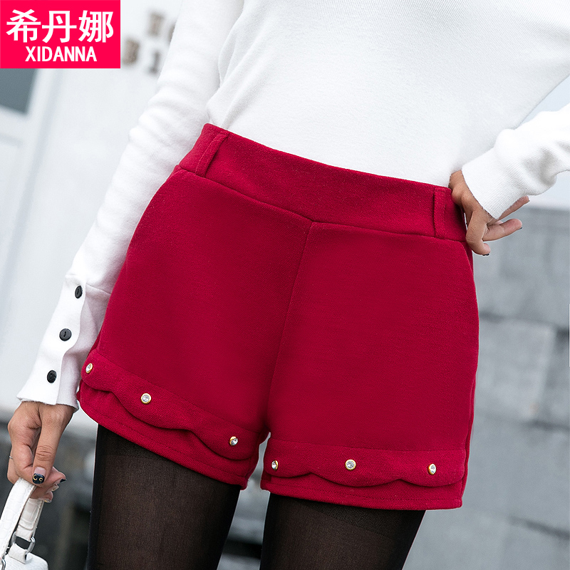 2018Çﶬ¼¾Ð¿îÃ«ÄØ¶Ì¿ãÅ®Íâ´©°Ù´î¸ßÑüµ¯Á¦À«ÍÈÏÔÊݲ¨À˶¤Öé»ÒÉ«