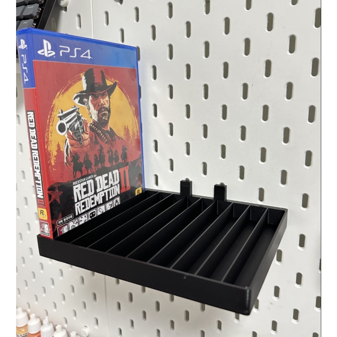 宜家洞洞板配件ps5游戏盘支架