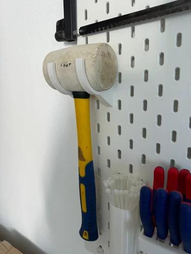 宜家 Skadis 锤子 65mm 带 T 形夹支架 IKEA 斯考迪斯洞洞板支架