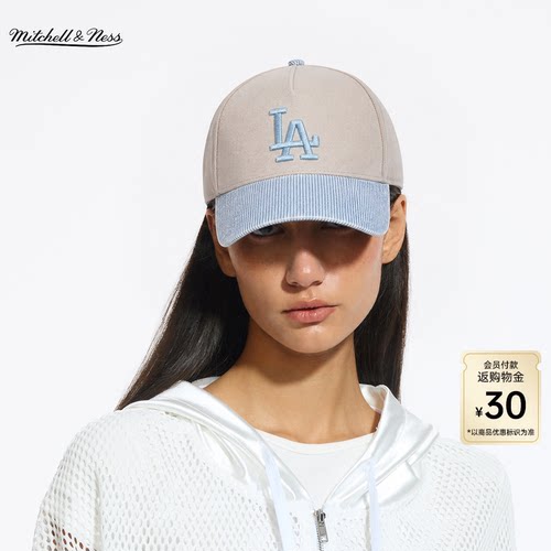 MNxMLB道奇洋基百搭弯檐棒球帽