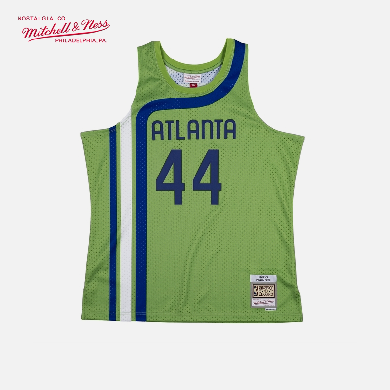 mitchell&ness马拉维奇70-71年老鹰队sw复古mn球衣篮球服网眼背心