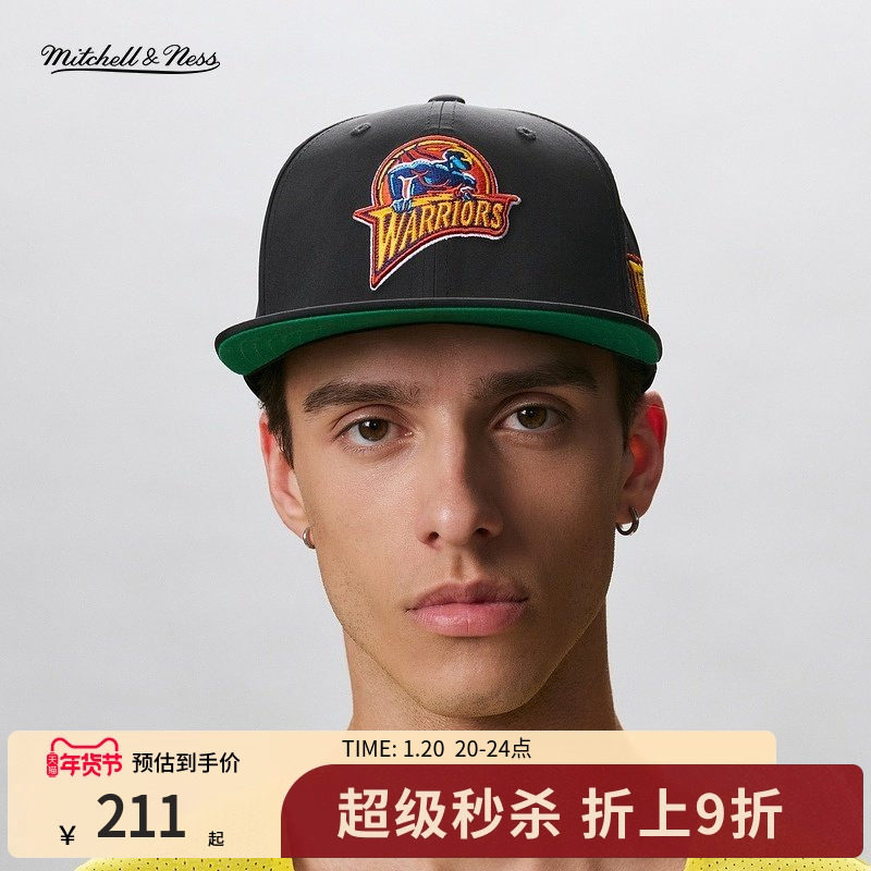 Mitchell&Ness棒球帽独行侠勇士雄鹿简约百搭潮流遮阳平檐帽MN,运动包/户外包/配件,运动帽,淘宝优惠券,粉丝福利购,淘宝优惠卷