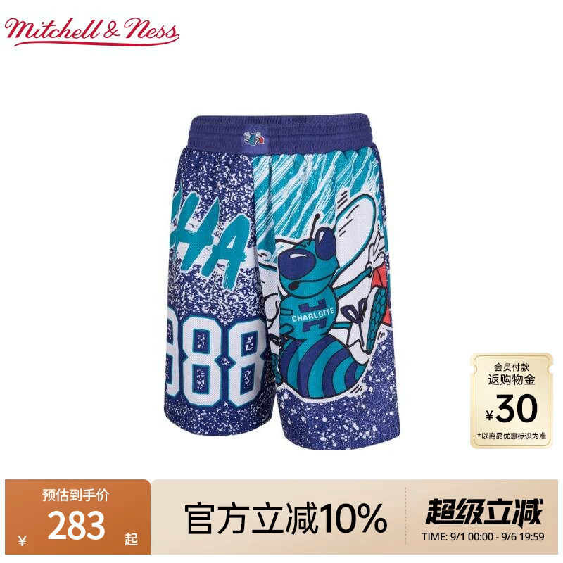 MN潮流印花大队标短裤集合男图片