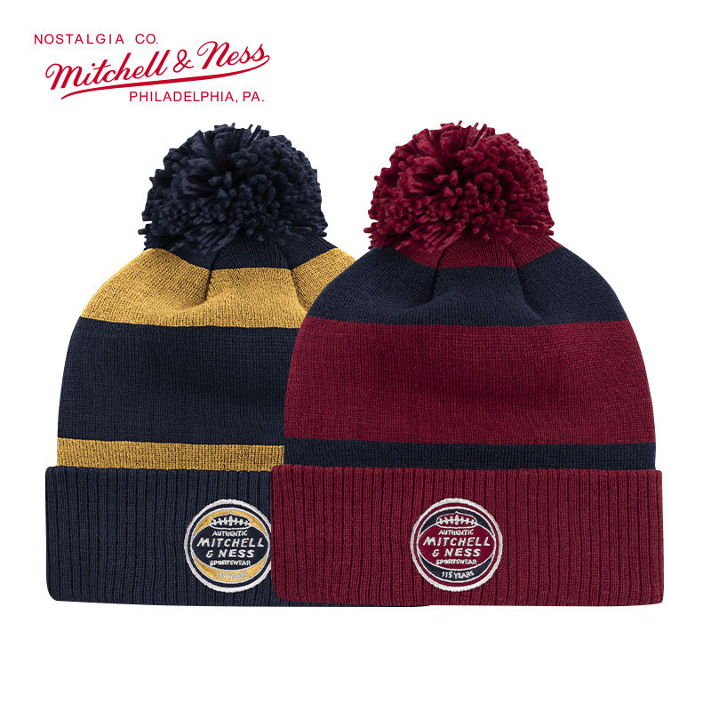 Mitchell&Ness毛线帽集合毛绒针织保暖撞色休闲百搭帽子情侣MN,运动包/户外包/配件,运动帽,淘宝优惠券,粉丝福利购,淘宝优惠卷