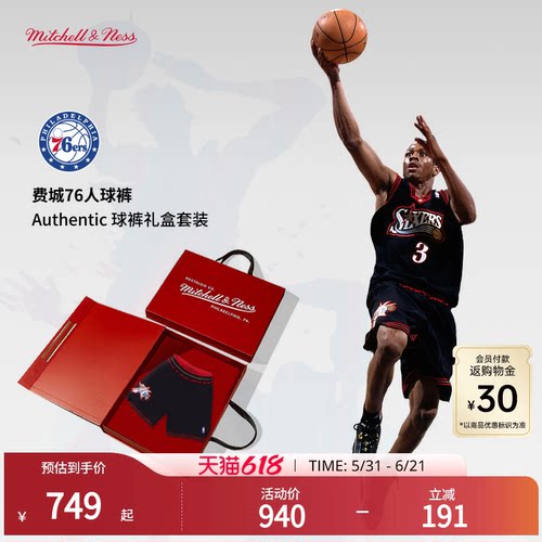 MN76人97-98赛季经典球裤球员版