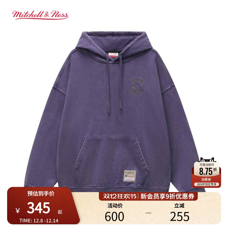 金州勇士圆领卫衣套头衫男MN