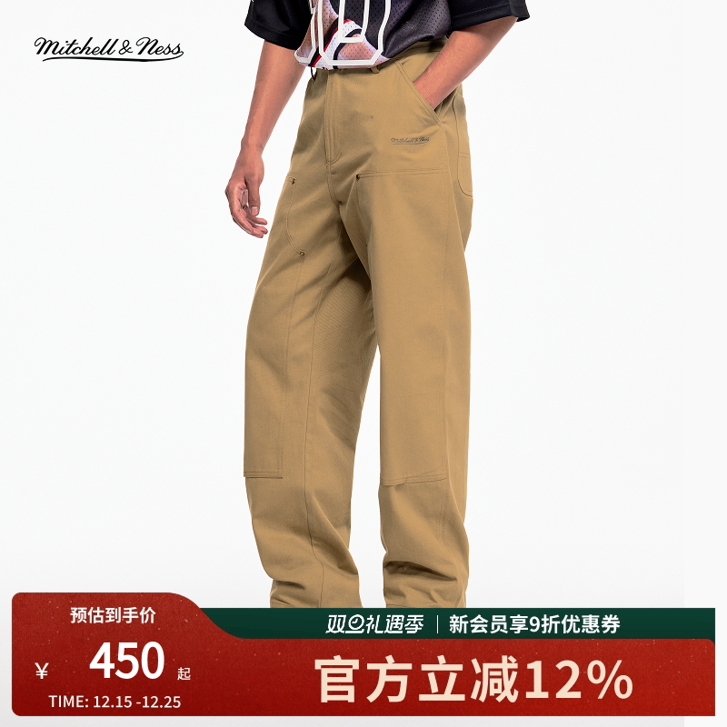 MN美拉德潮流保暖牛仔工装裤男