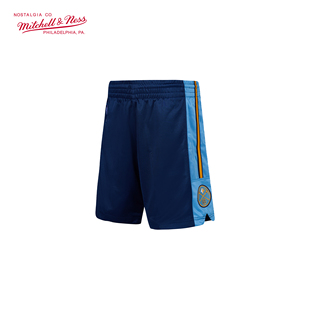07年AU复古刺绣NBA球员篮球裤 Mitchell&Ness掘金06 运动休闲短裤