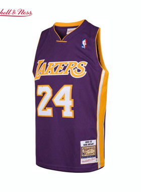 湖人队科比06-07赛季NBA官方MN复刻24号球衣AU球员版礼盒新年礼物