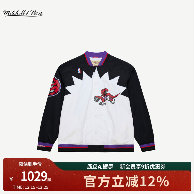 mitchell&ness猛龙队棒球夹克男