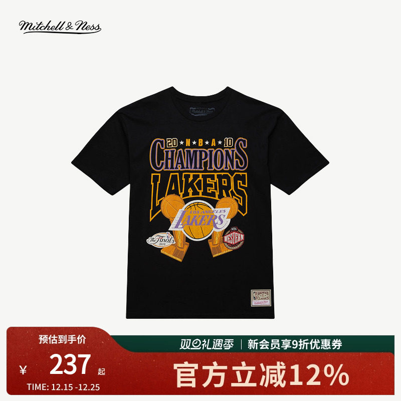 mitchell&ness公牛时尚短袖T恤