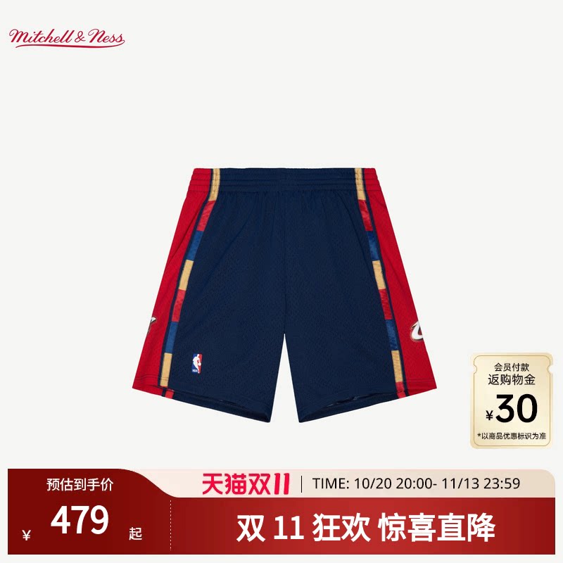 MN骑士队08-09赛季球裤复古百搭休闲球迷版正品运动短裤男NBA