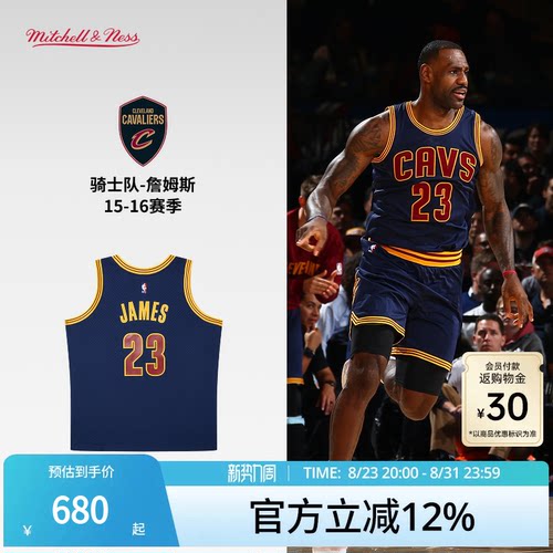 MN骑士队詹姆斯23号球衣球迷版