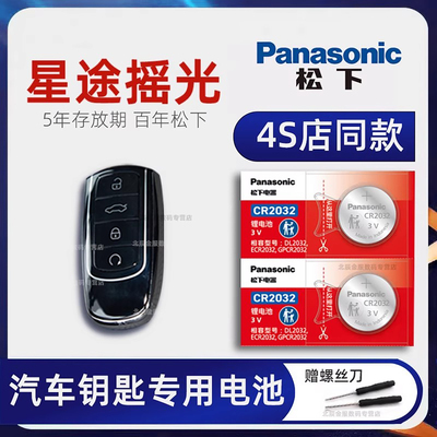 原装进口星途瑶光车钥匙电池