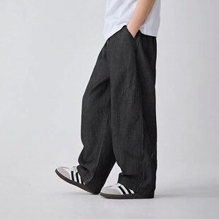 海妈家夏装新款男童夏季童装薄款莱赛尔防蚊裤中大童直筒长裤