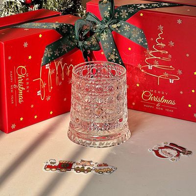 圣诞礼盒套装轻奢高档麦卡伦旋转威士忌酒杯洋酒杯玻璃杯送礼酒具